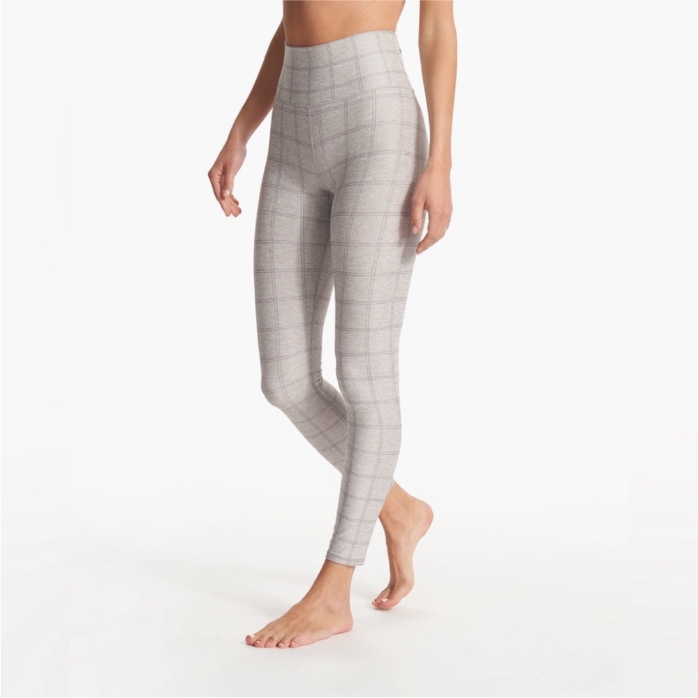 Vuori Clean Elevation Legging Heathered Windowpane size M